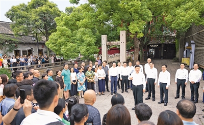 习近平在江苏考察时强调 在推进中国式现代化中走在前做示范 谱写“强富美高”新江苏...