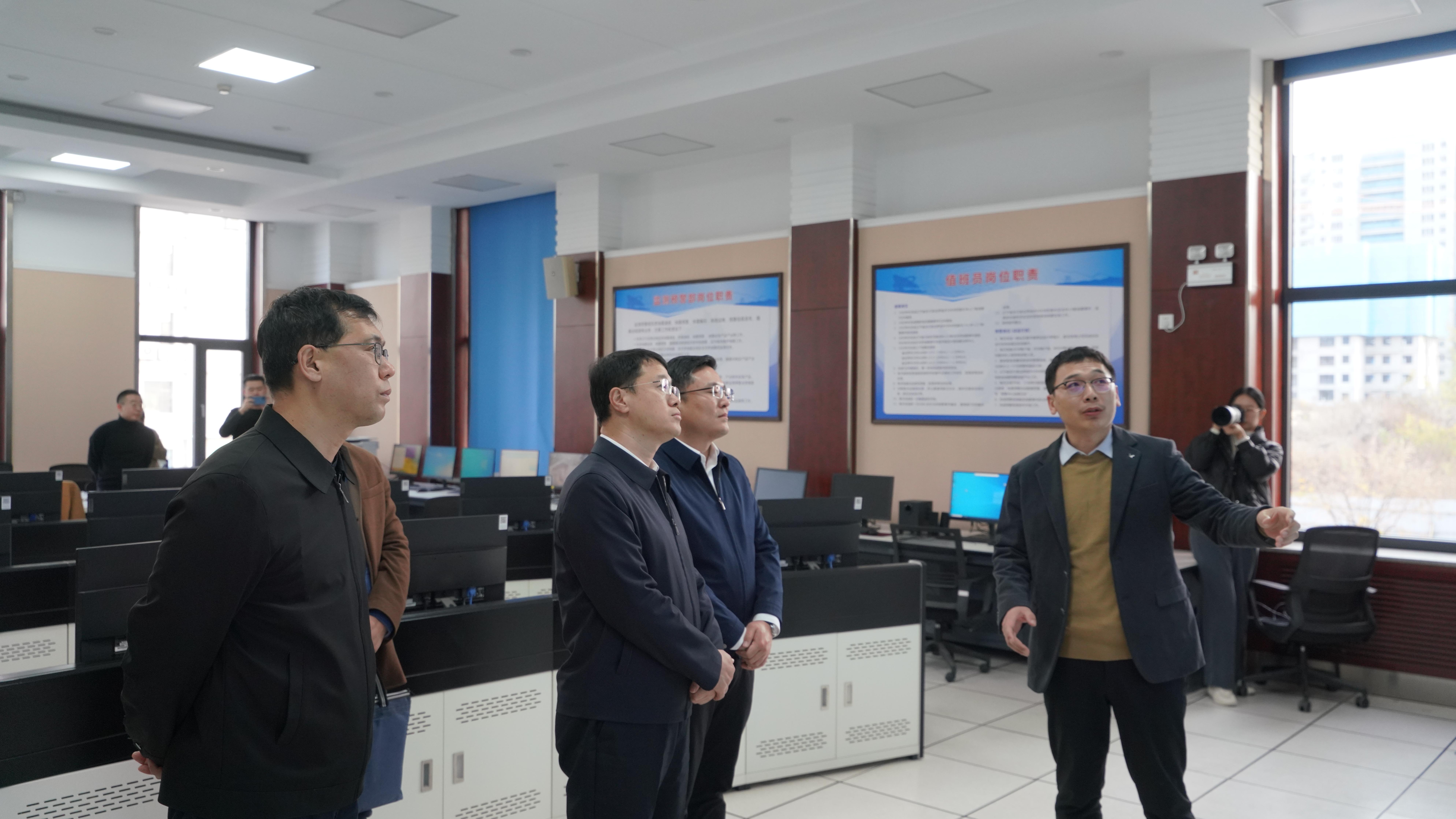 辽宁省应急管理厅到我局调研工作